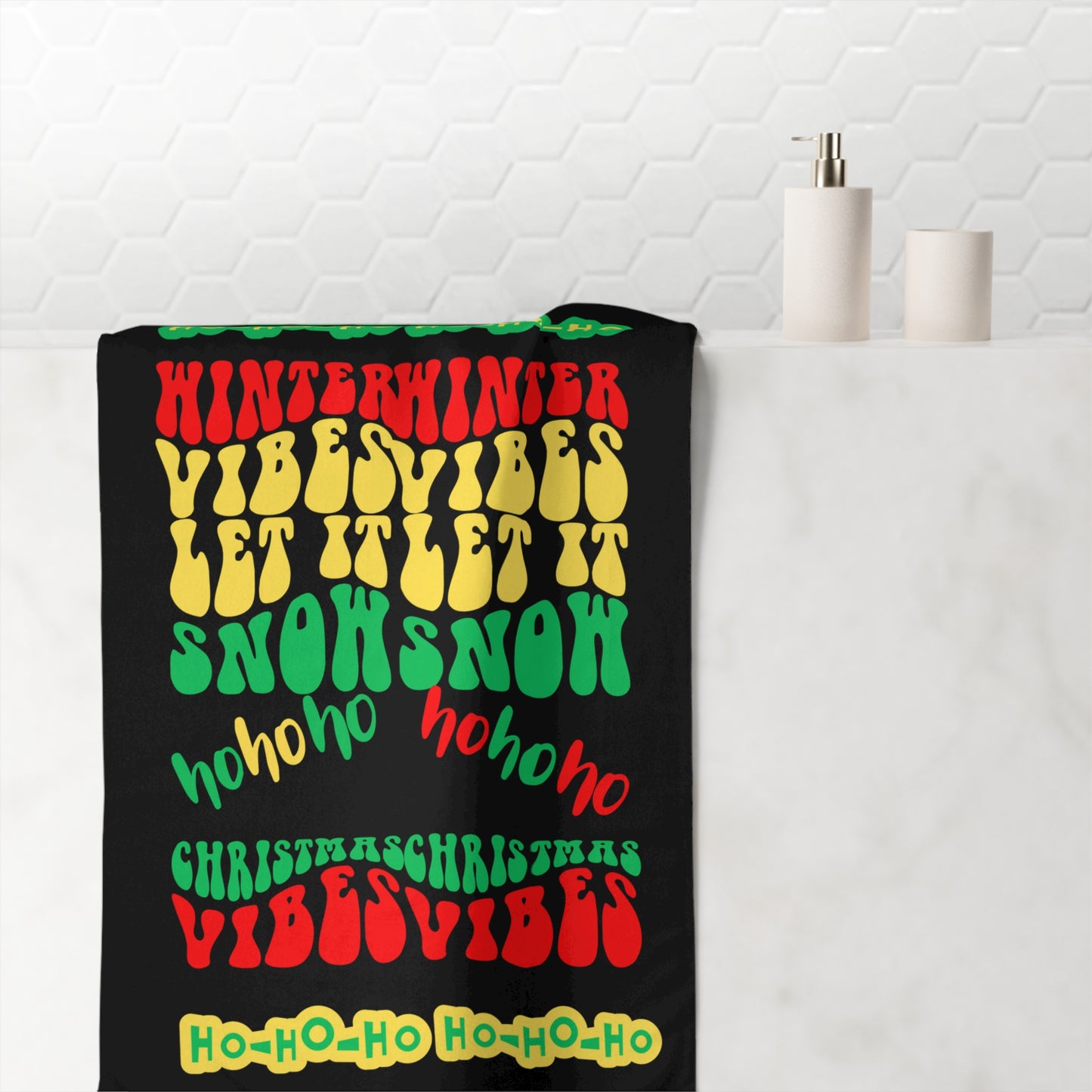 Rasta X-Mas Mink-Cotton Towel